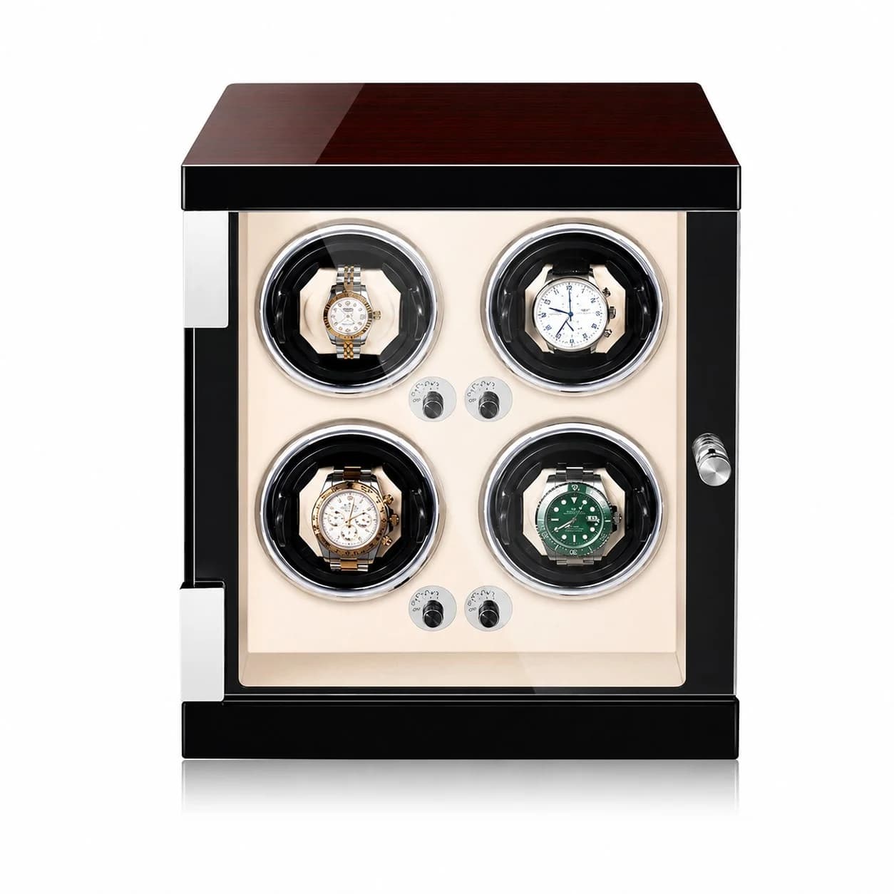 Montre Gasmann 260520-28, ébène, accueille 4 montres automatiques