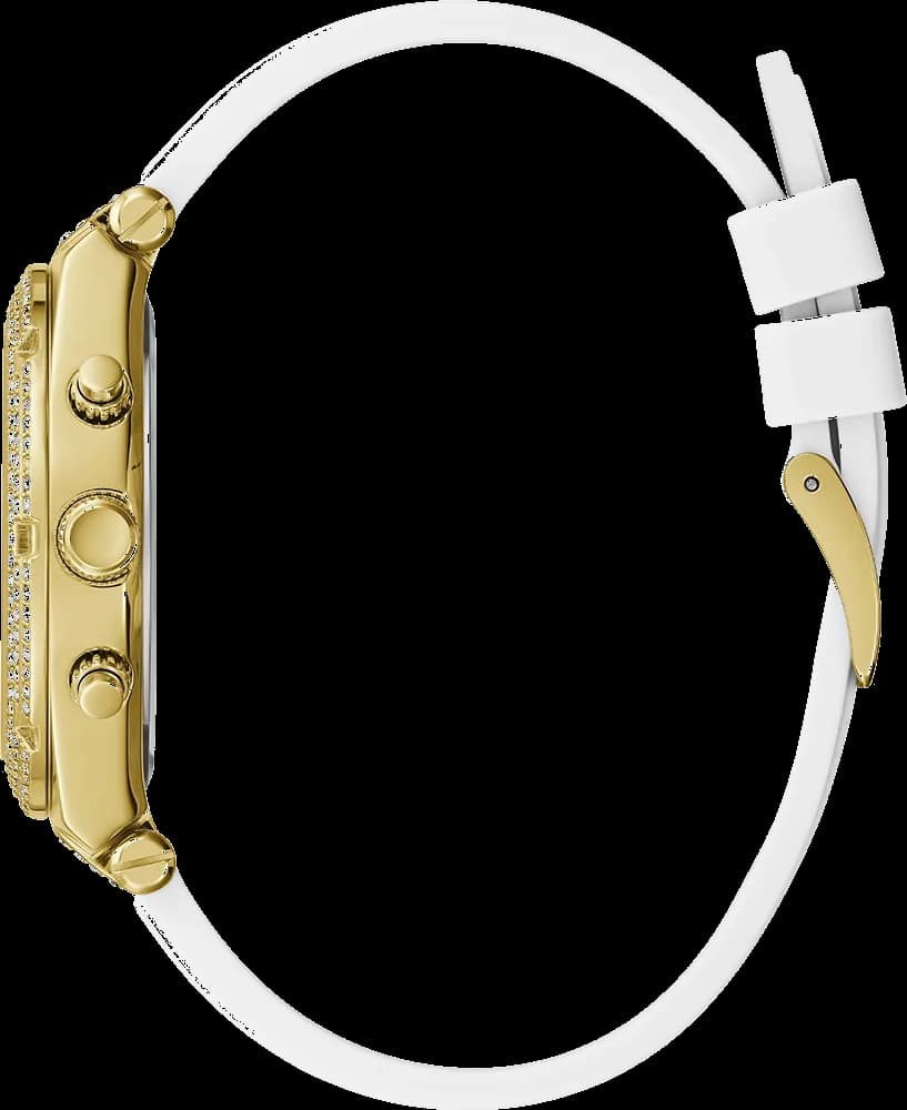 Cadran or de la montre Guess GW0407L2 en détail