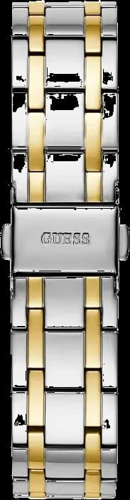 Cadran argent de la montre Guess GW0033L4 en détail