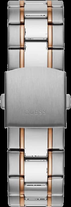Cadran bleu de la montre Guess GW0056G5 en détail