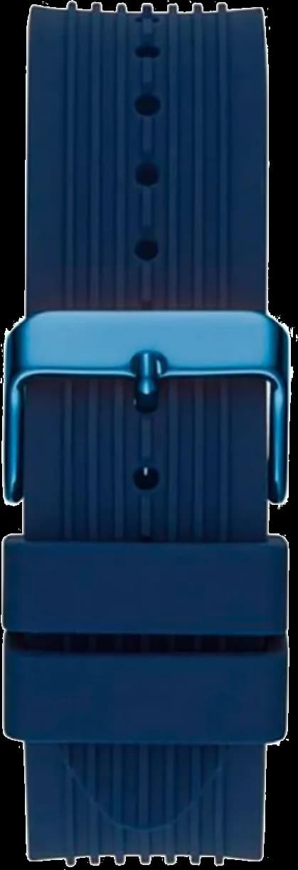 Cadran bleu de la montre Guess GW0057G3 en détail
