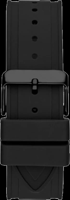 Cadran noir de la montre Guess GW0263G1 en détail