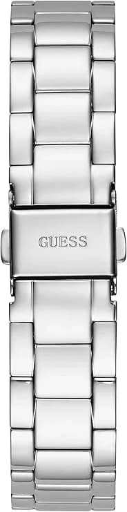 Cadran argent de la montre Guess GW0308L1 en détail