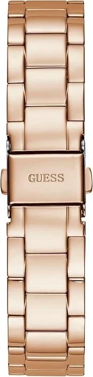 Cadran blanc de la montre Guess GW0308L3 en détail