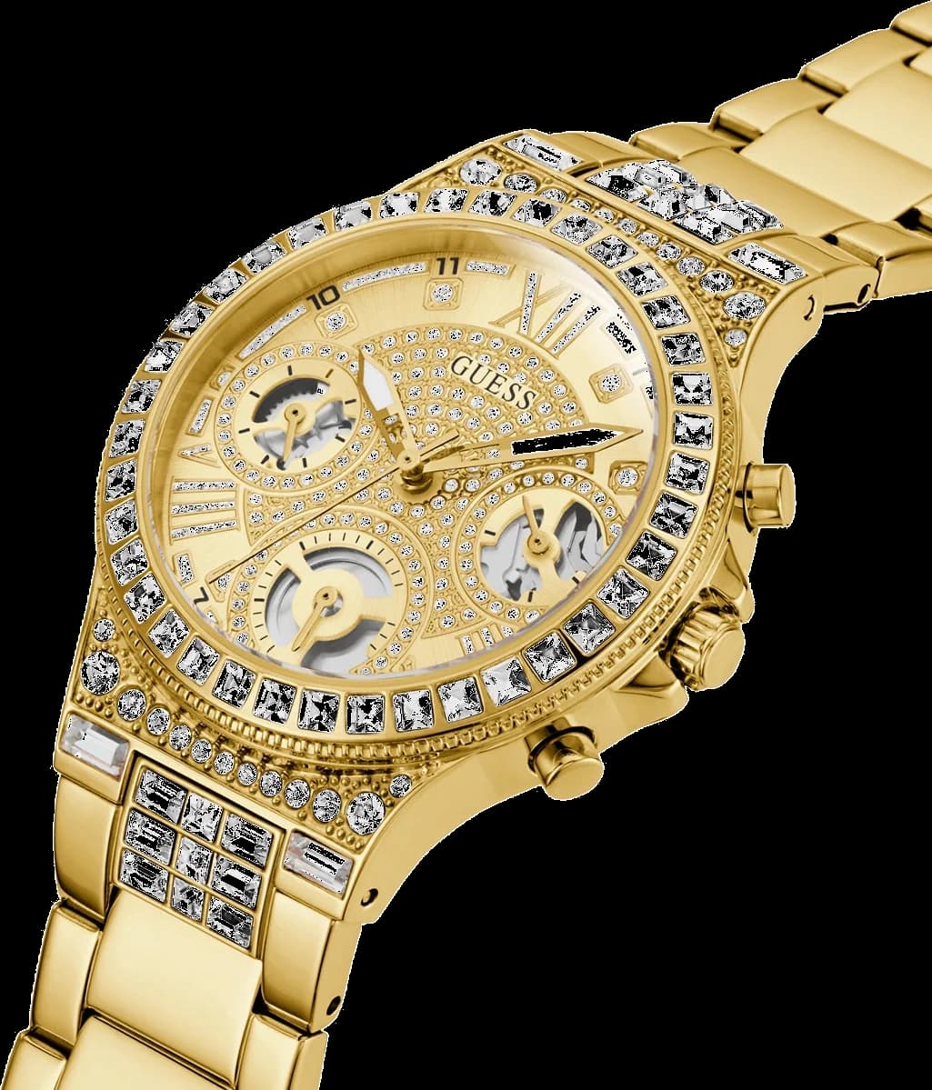 Profil de la montre Guess GW0320L2, boîtier or