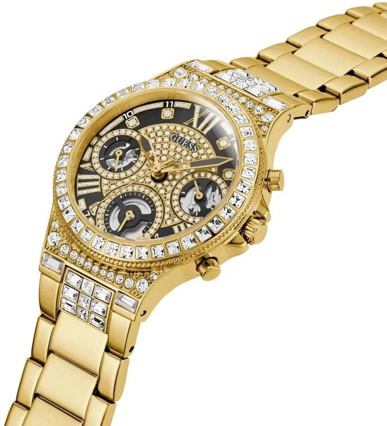 Profil de la montre Guess GW0320L5, boîtier or