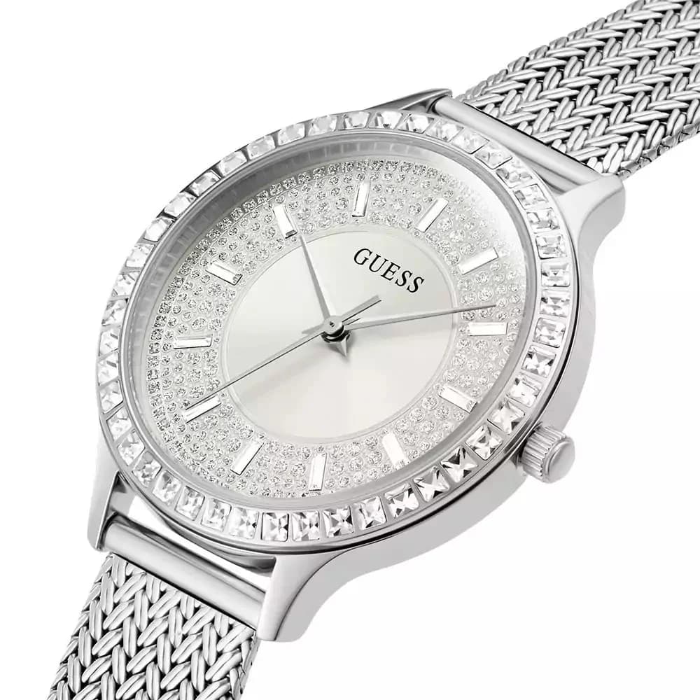 Profil de la montre Guess GW0402L1, boîtier argent