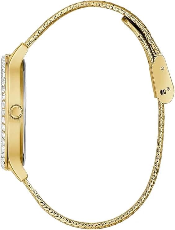 Cadran or de la montre Guess GW0402L2 en détail