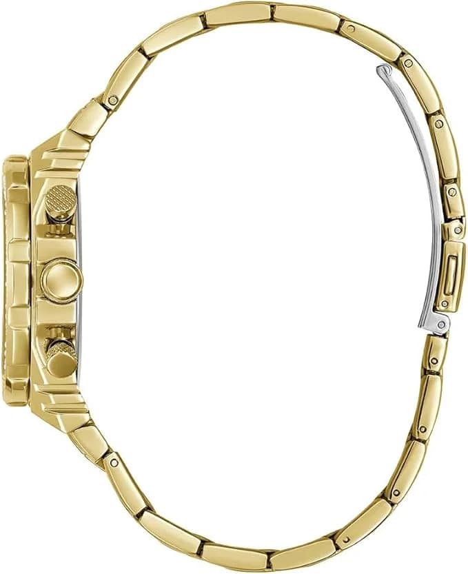 Cadran or de la montre Guess GW0552L2 en détail