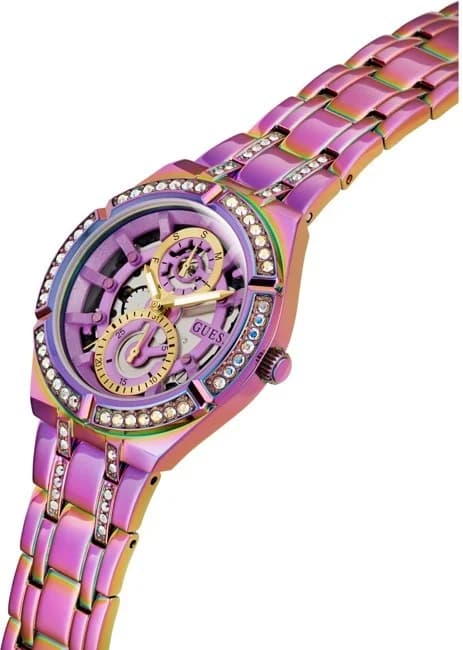 Profil de la montre Guess GW0604L4, boîtier bicolore