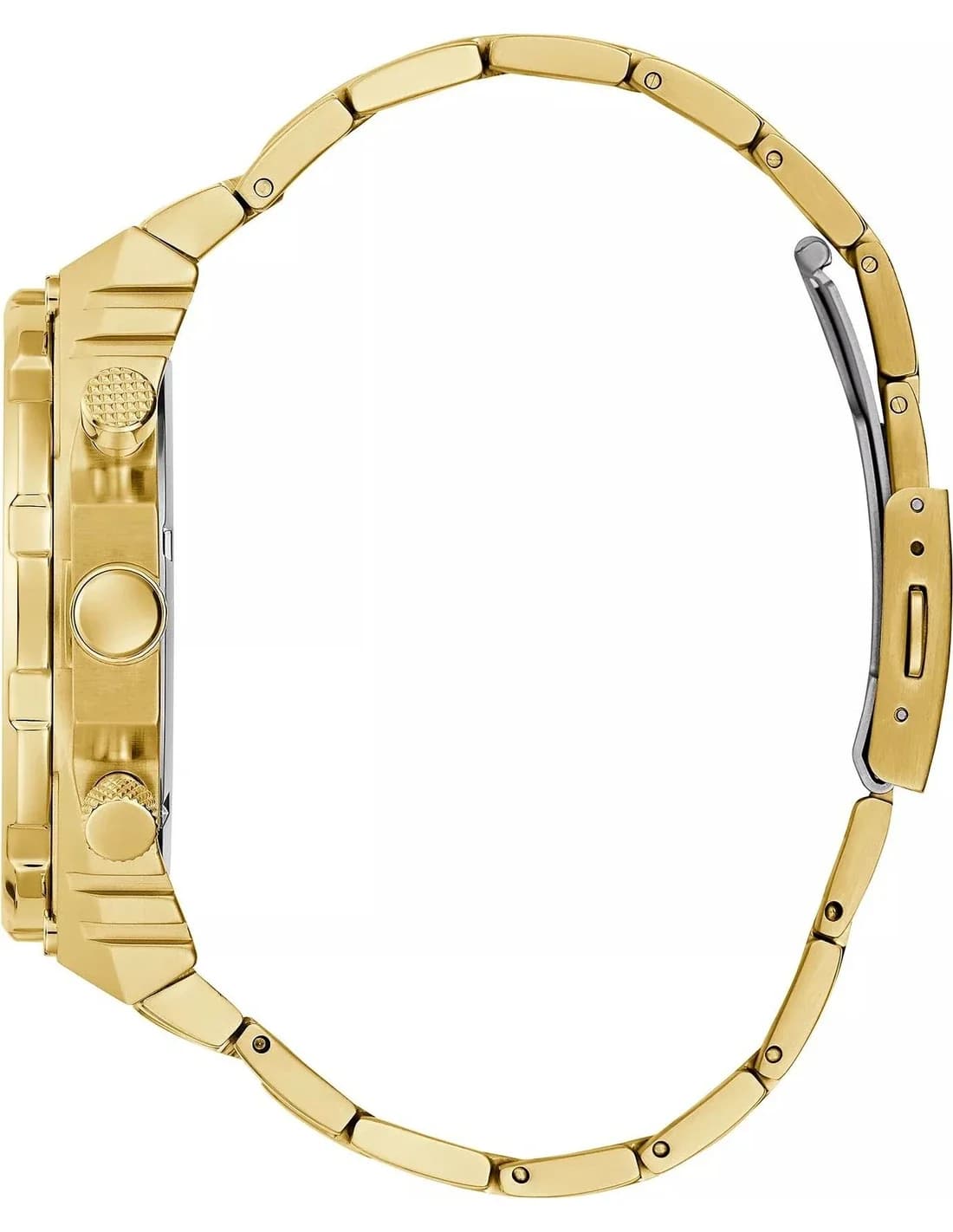 Cadran or de la montre Guess GW0632G2 en détail