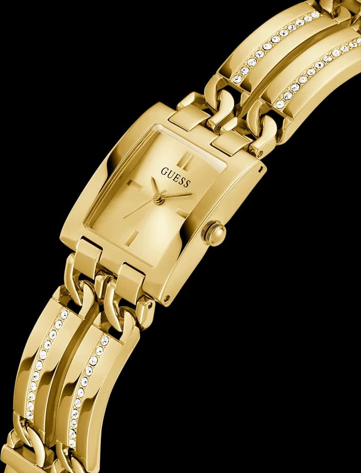 Profil de la montre Guess GW0668L2, boîtier or