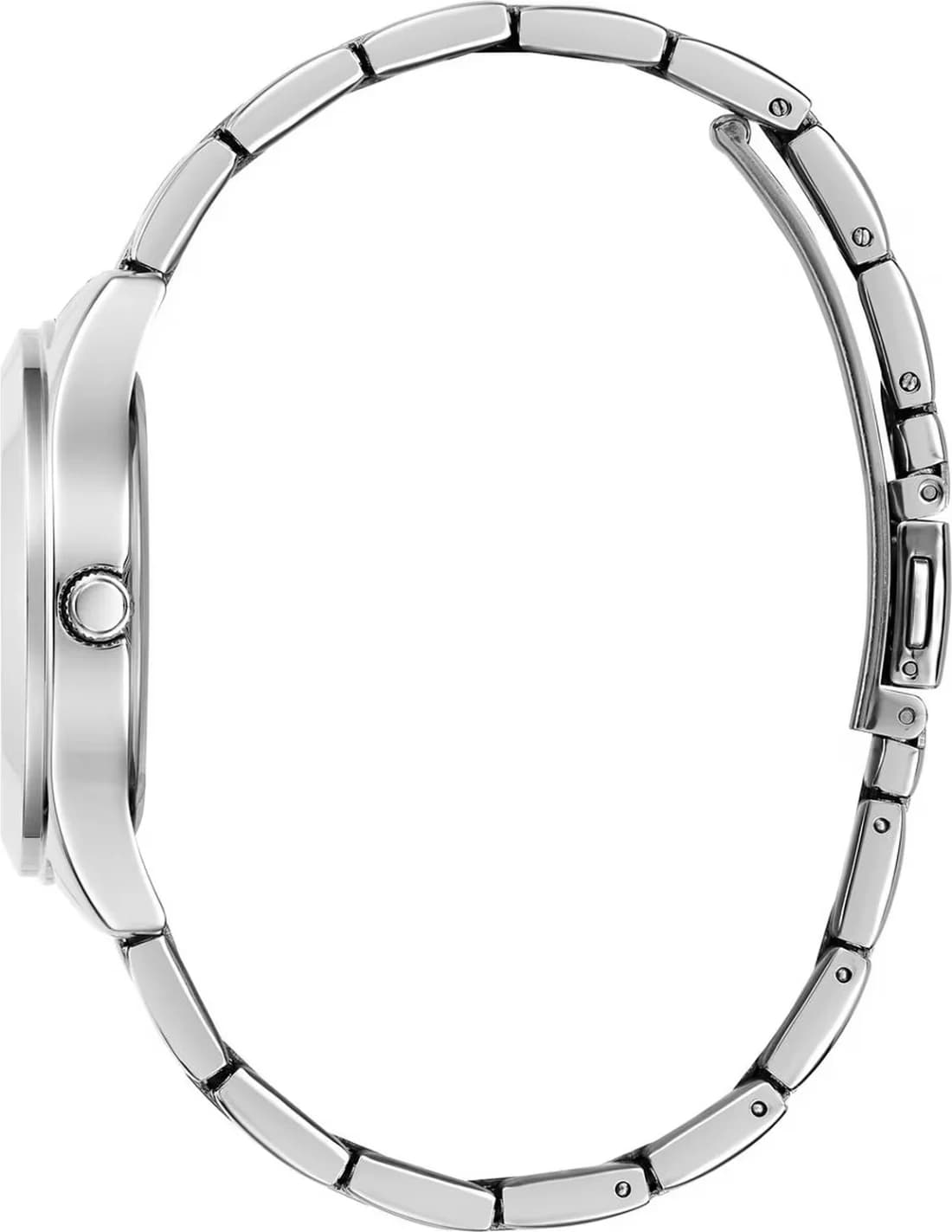 Cadran bicolore de la montre Guess GW0675L1 en détail