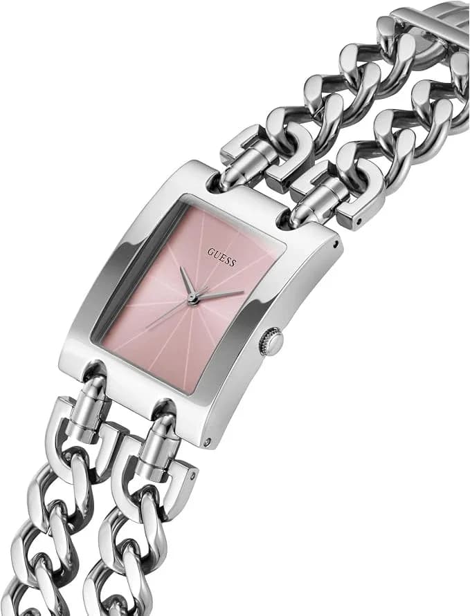 Profil de la montre Guess GW0740L1, boîtier argent