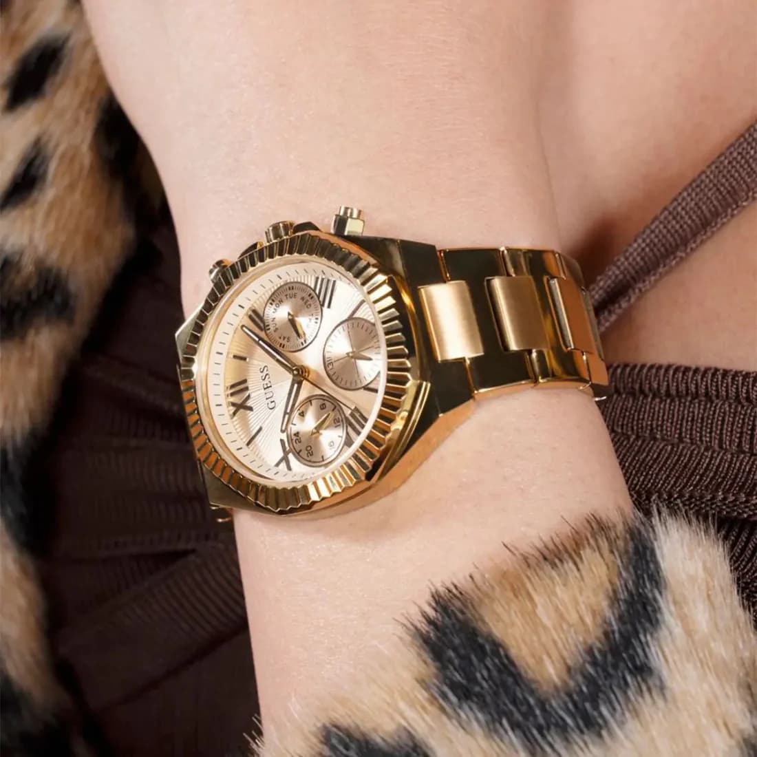 Bracelet acier de la montre Guess GW0769L2