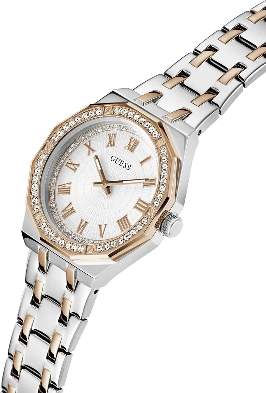 Profil de la montre Guess GW0770L5, boîtier bicolore