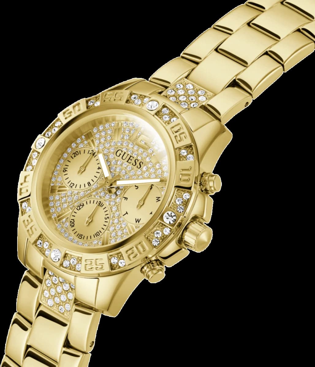 Profil de la montre Guess GW0771L2, boîtier or