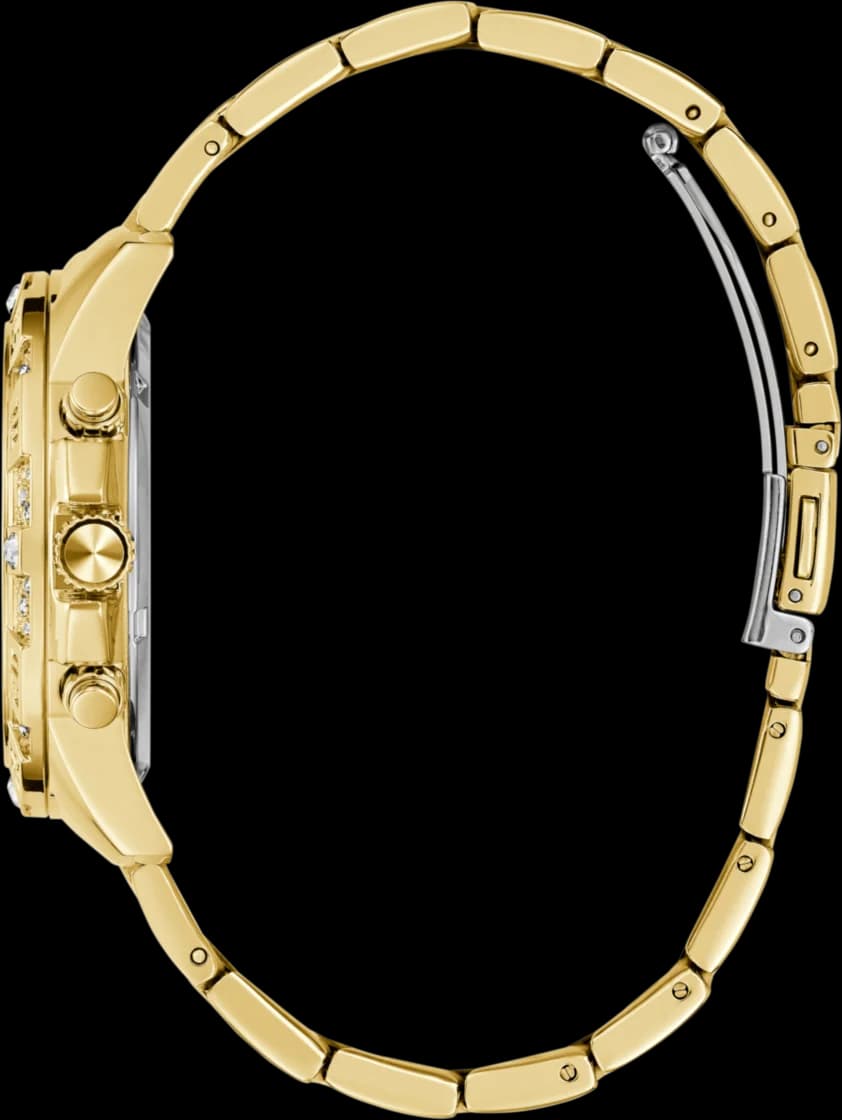 Cadran or de la montre Guess GW0771L2 en détail