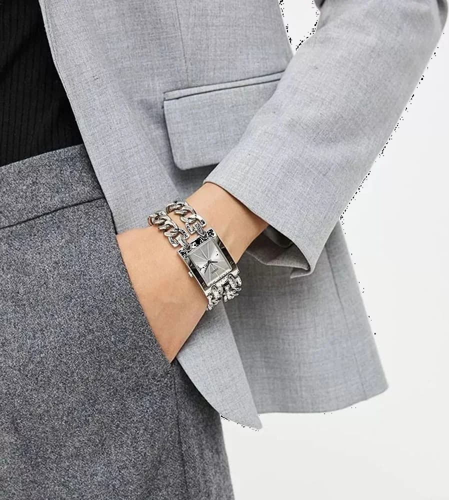 Bracelet acier de la montre Guess W1117L1