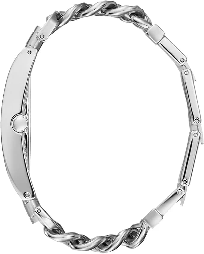 Profil de la montre Guess W1274L1, boîtier argent