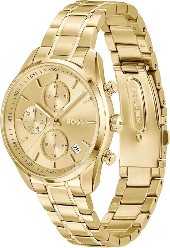 Profil de la montre Hugo Boss 1502768, boîtier or