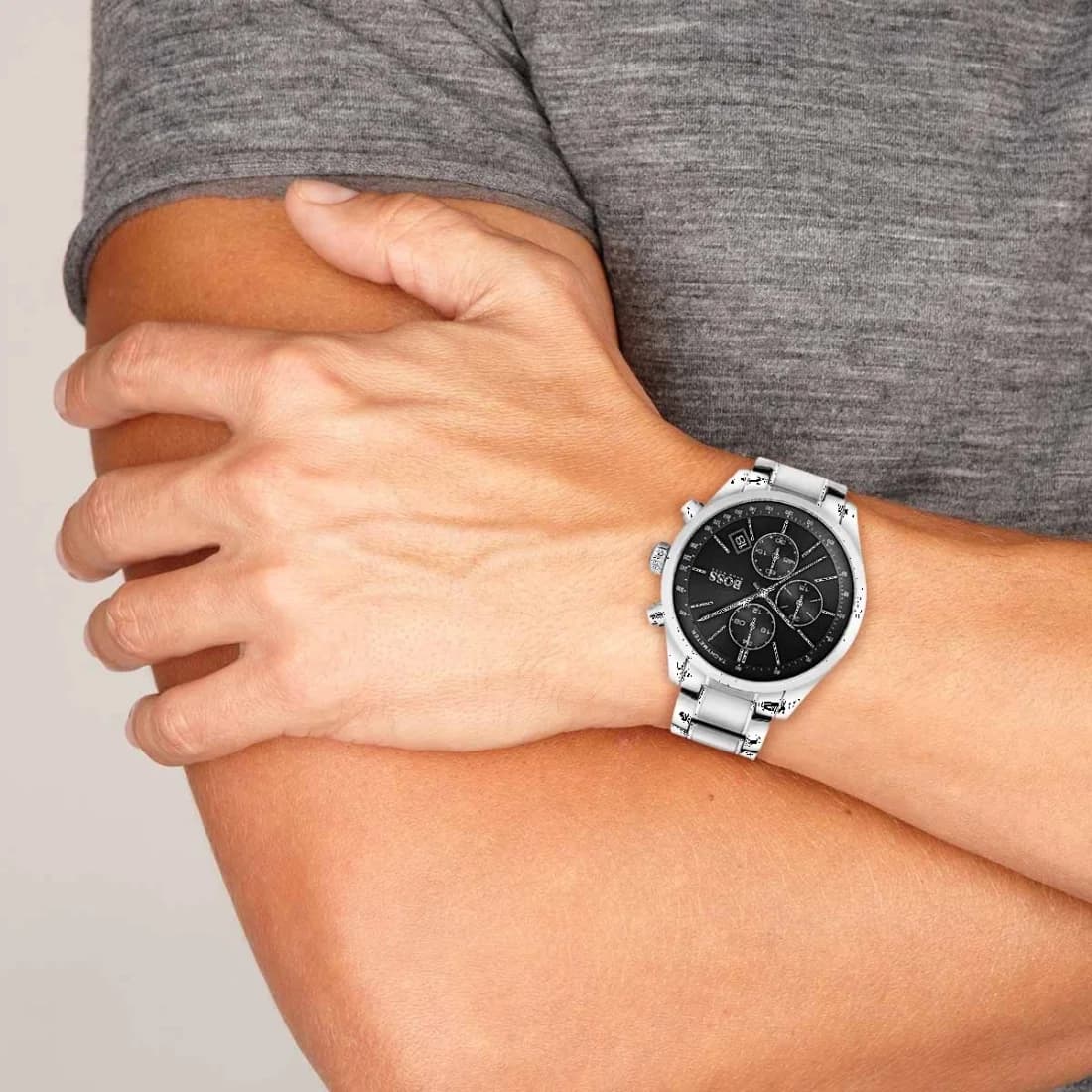 Bracelet acier de la montre Hugo Boss 1513477