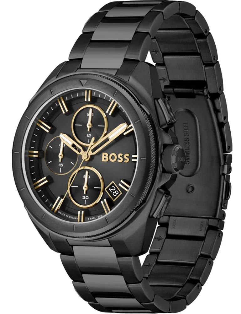 Profil de la montre Hugo Boss 1513950, boîtier noir