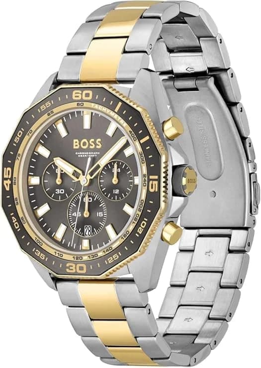 Profil de la montre Hugo Boss 1513974, boîtier bicolore