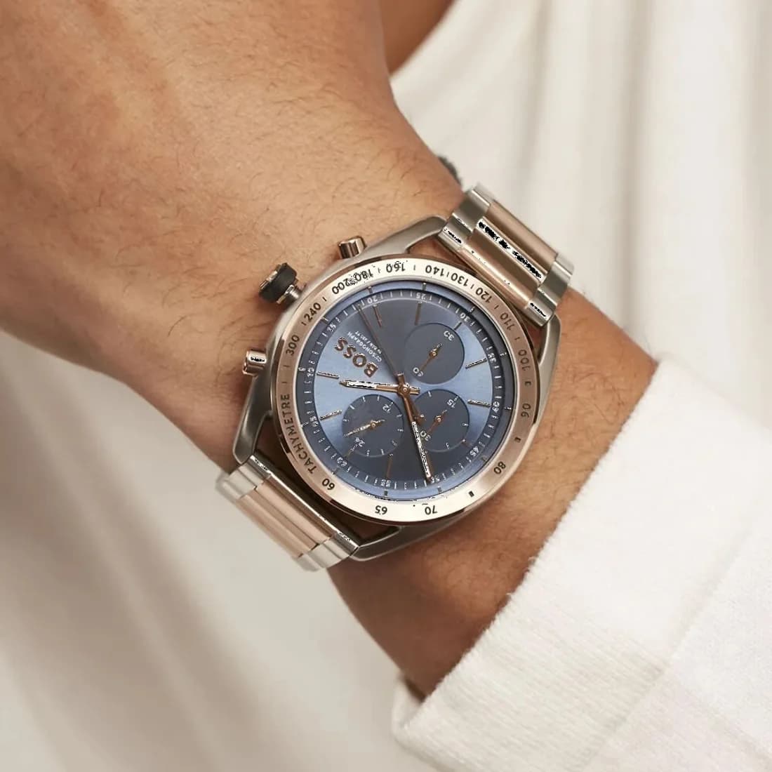 Bracelet acier de la montre Hugo Boss 1514026