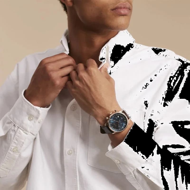 Bracelet cuir de la montre Hugo Boss 1514050