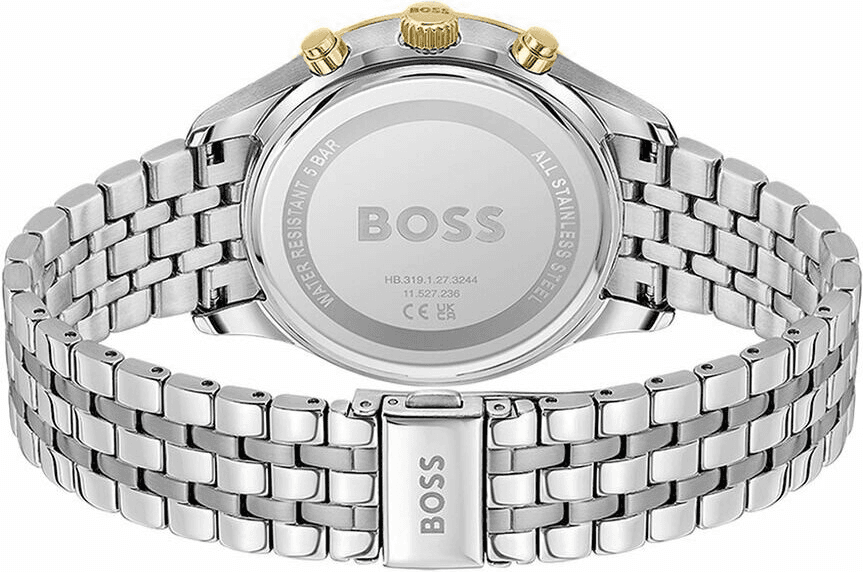Cadran vert de la montre Hugo Boss 1514159 en détail