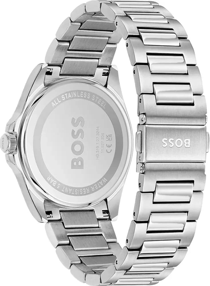 Montre Hugo Boss 1514176 homme détail cadran blanc