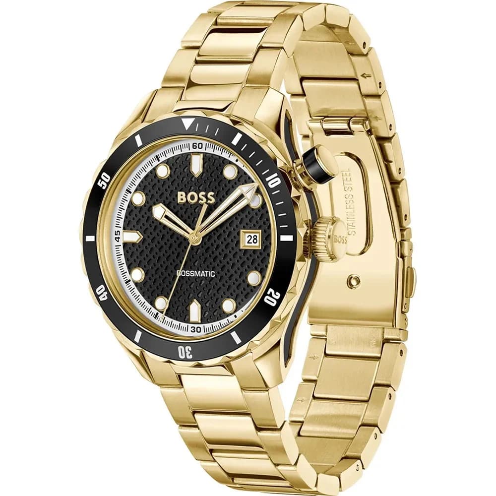 Profil de la montre Hugo Boss 1514180, boîtier or