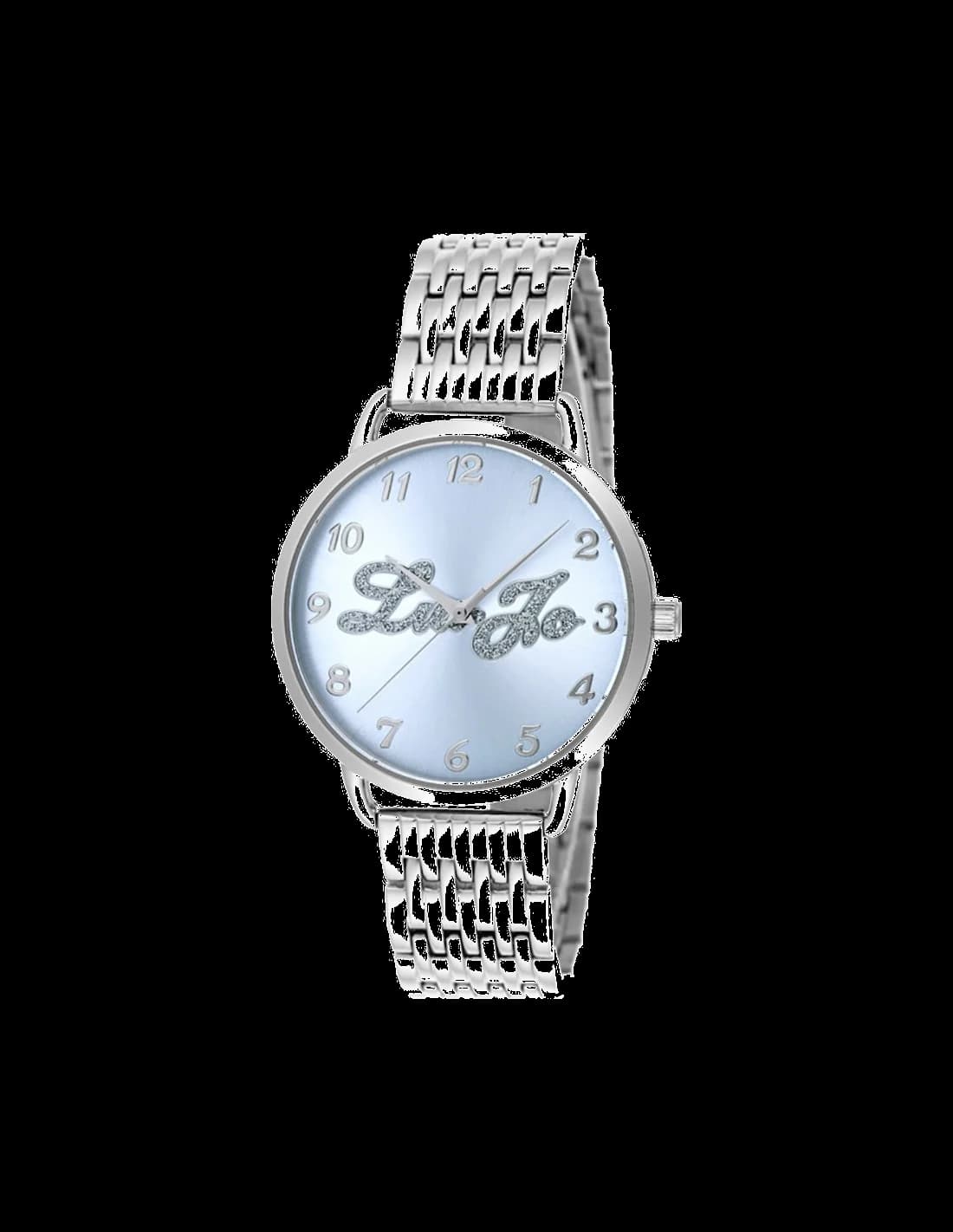 Montre femme Liu Jo Luxury TLJ1030, cadran bleu avec bracelet acier