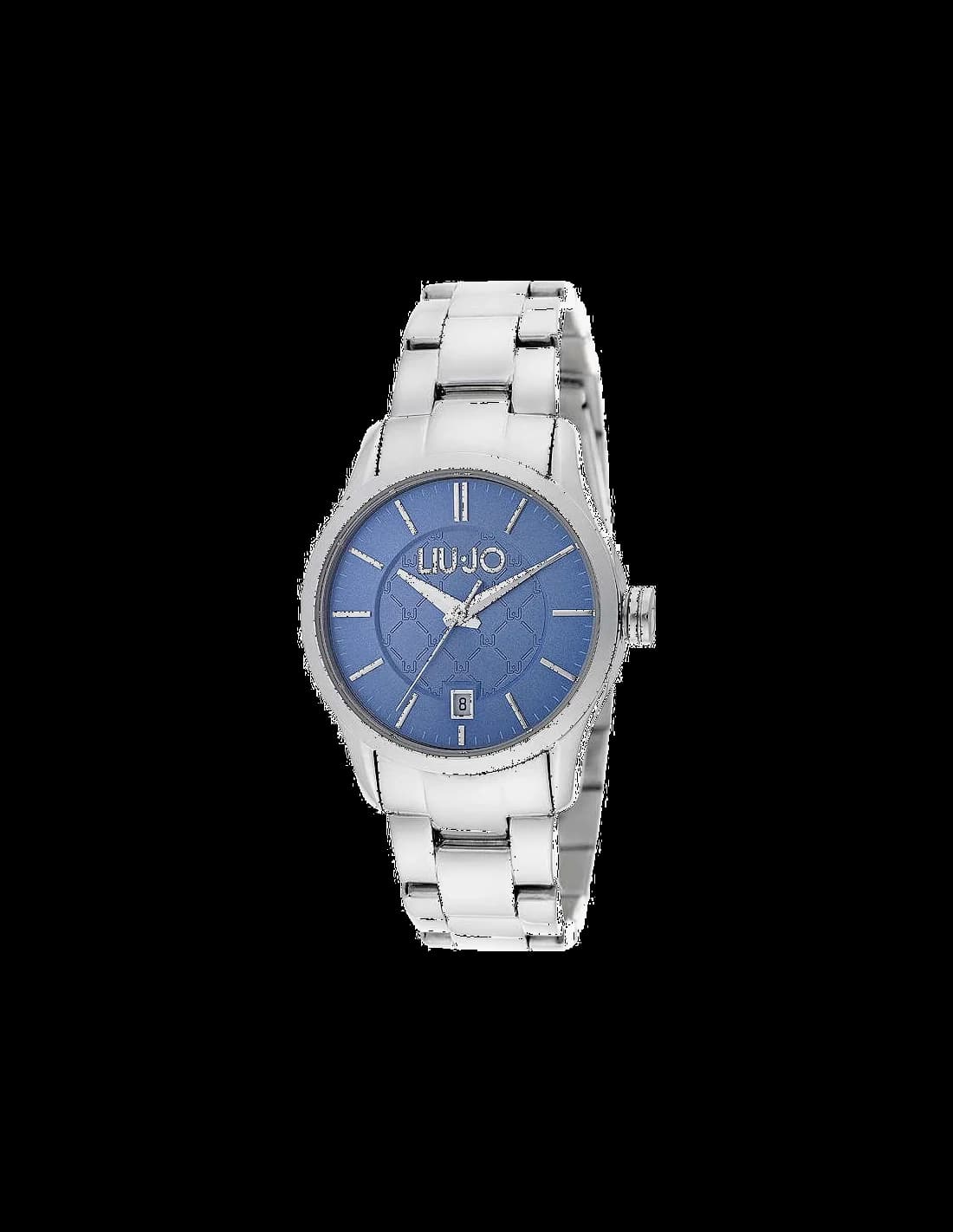 Montre femme Liu Jo Luxury TLJ937, cadran bleu avec bracelet acier