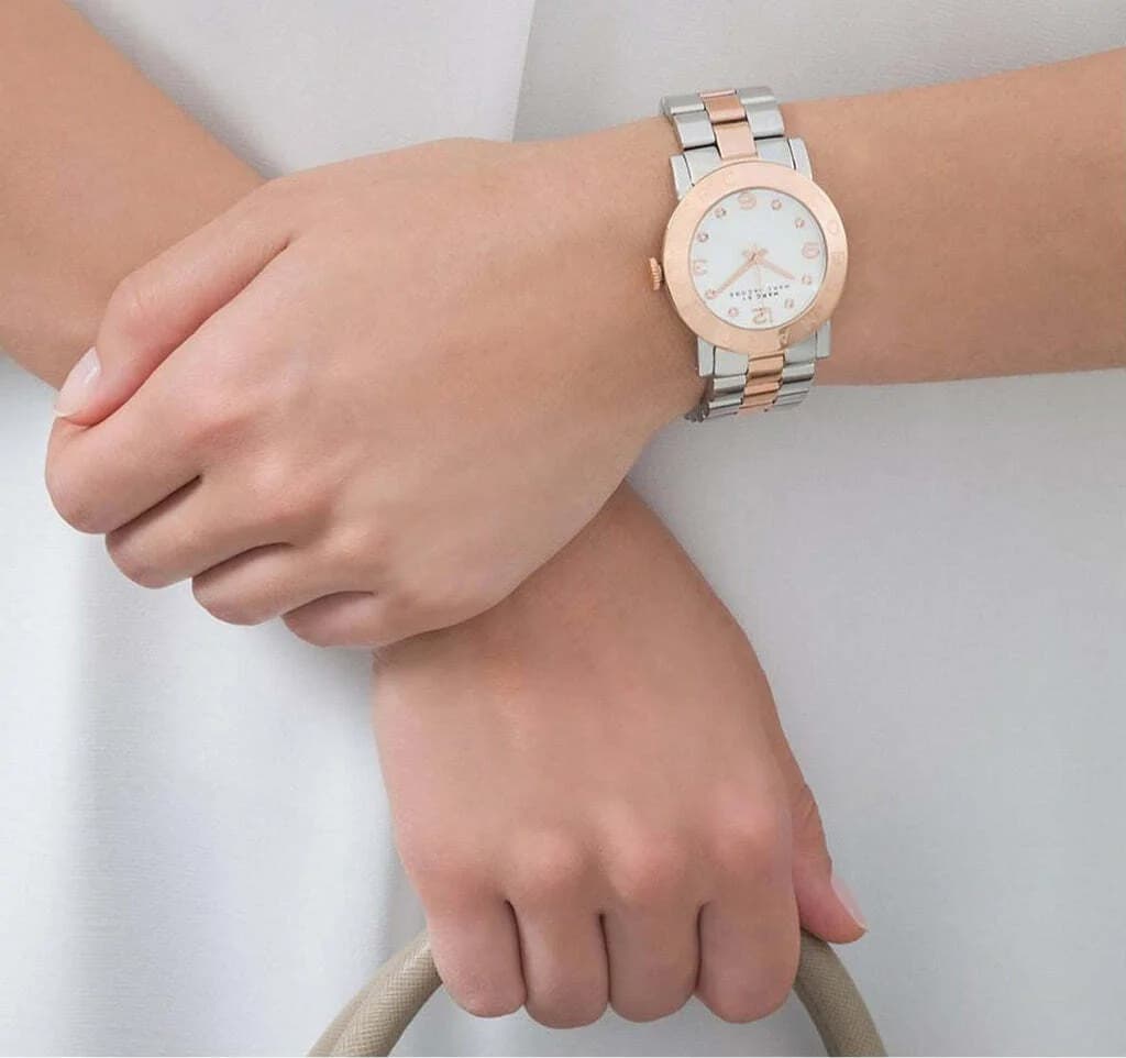 Bracelet acier de la montre Marc Jacobs MBM3194