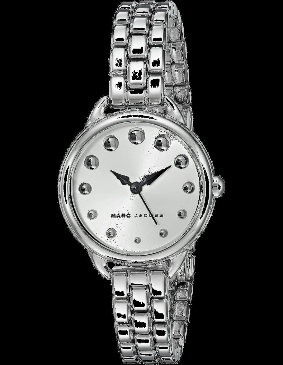 Montre femme Marc Jacobs MJ3497, argentée sobre cadran argent acier inoxydable