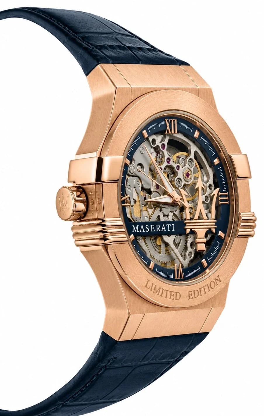 Profil de la montre Maserati R8821108022, boîtier or rose