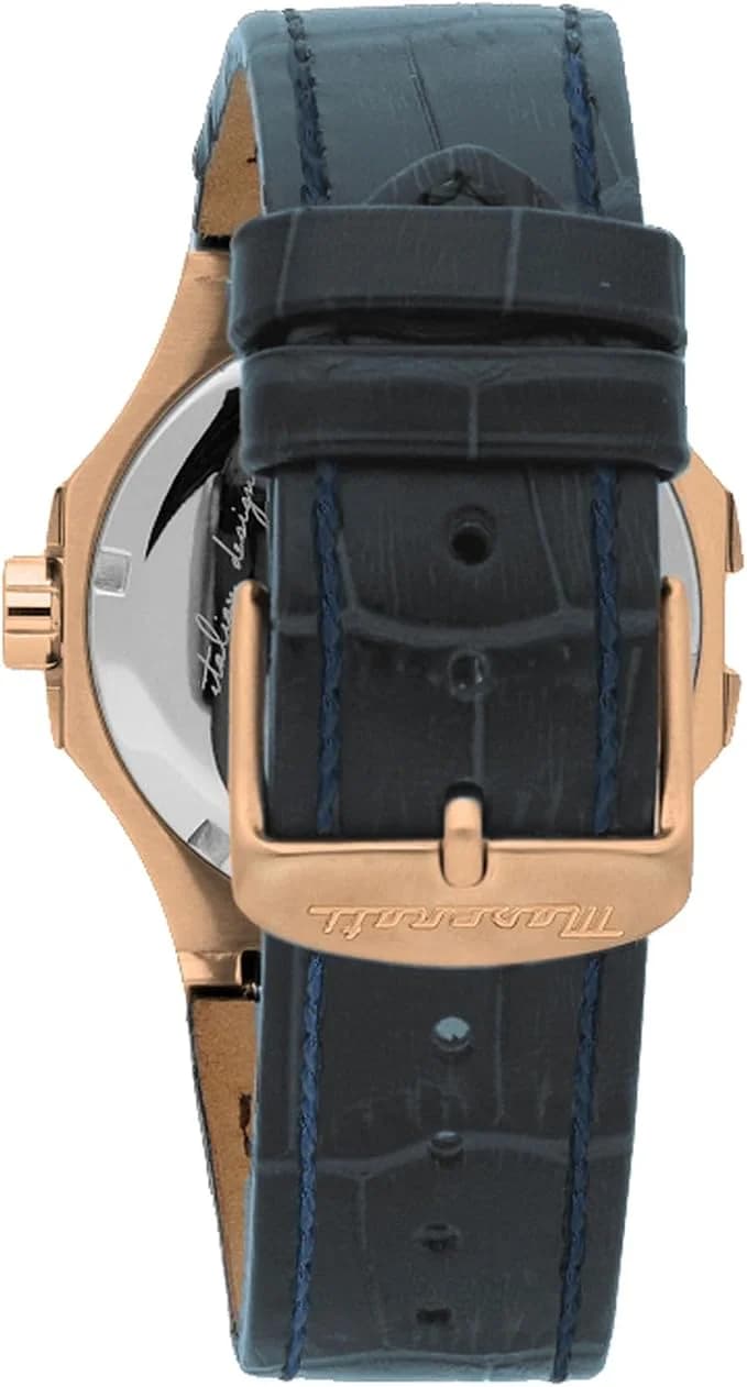 Montre Maserati R8851108027 homme détail cadran bleu