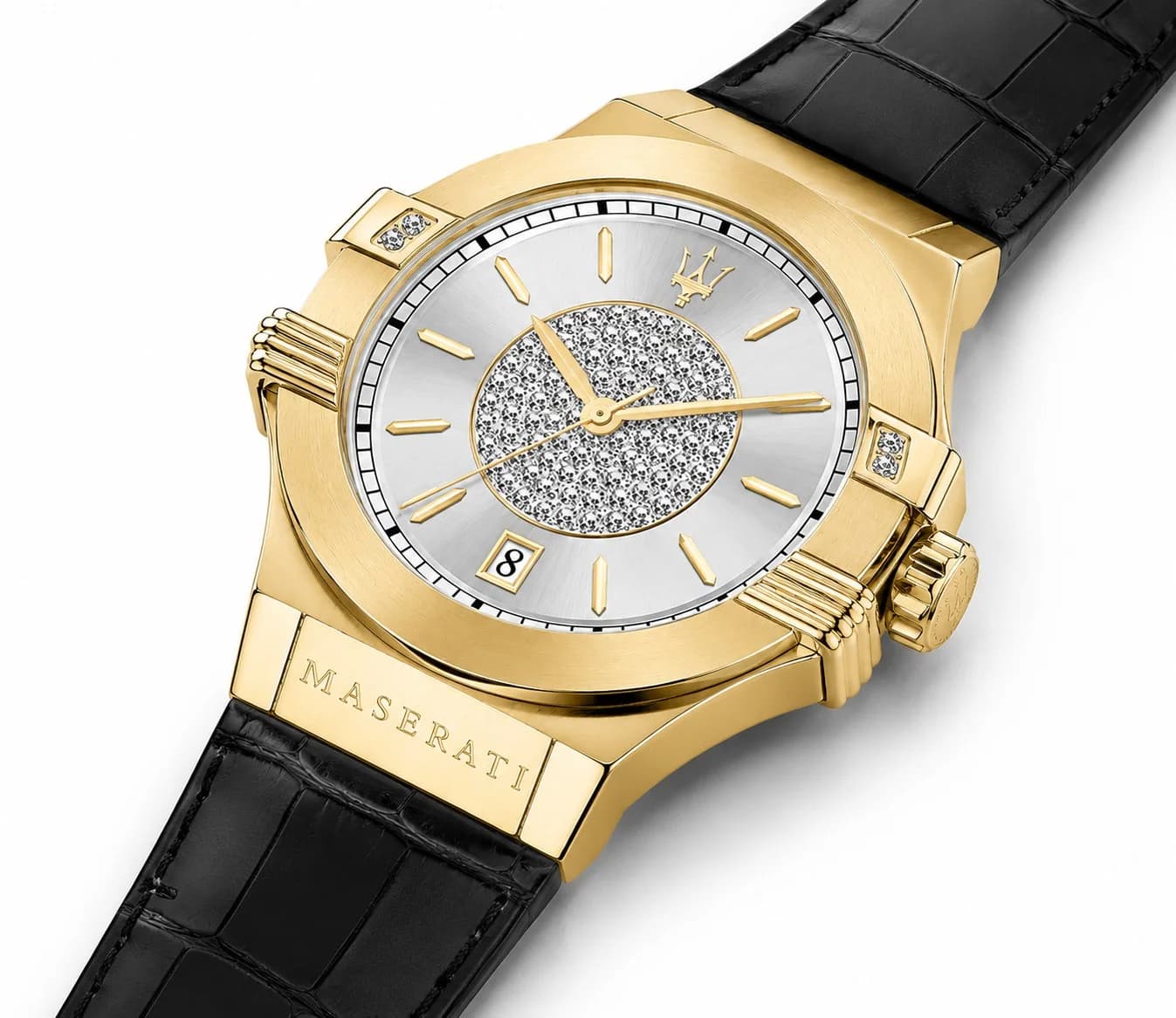 Profil de la montre Maserati R8851108505, boîtier or