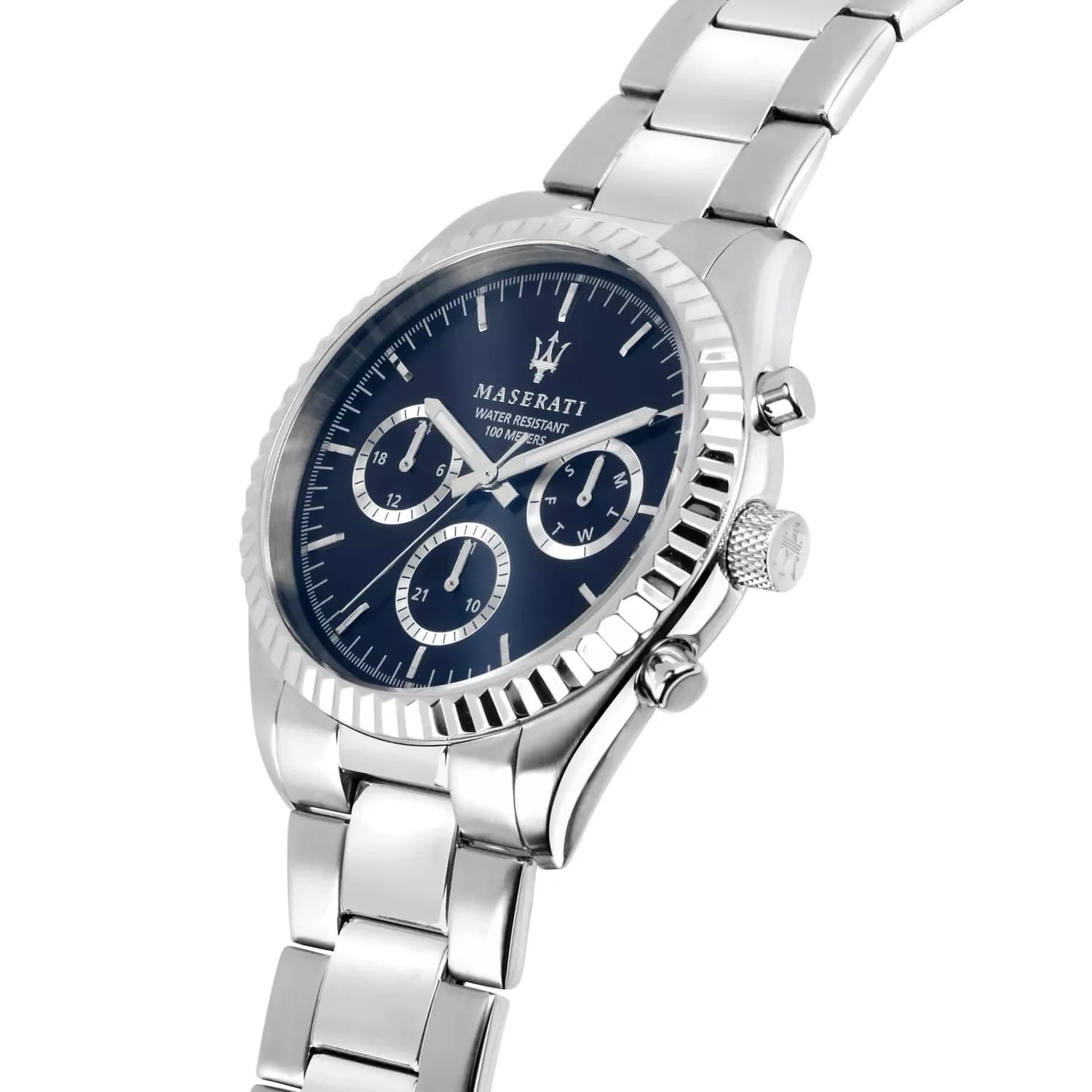 Profil de la montre Maserati R8853100022, boîtier argent