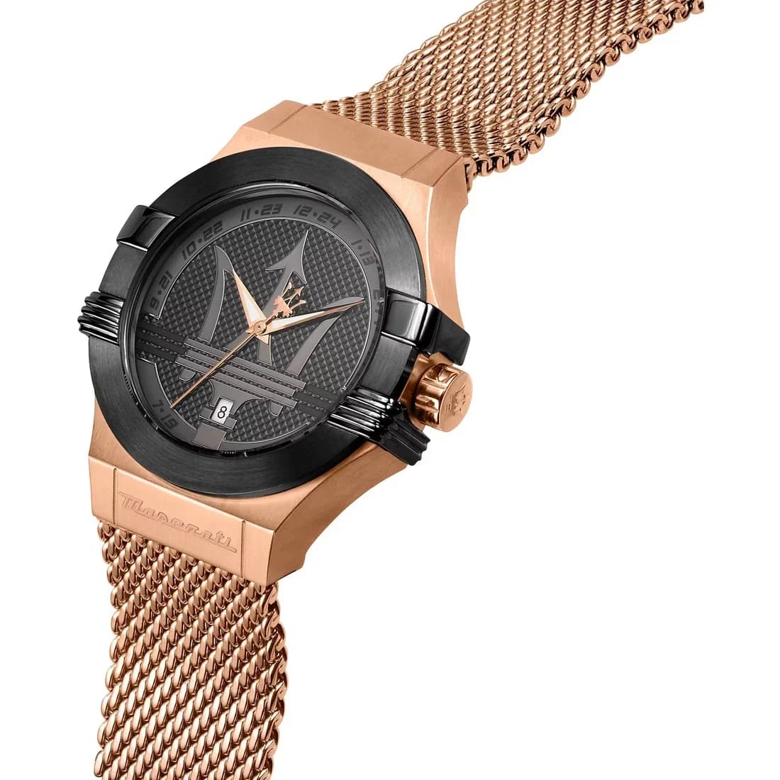 Profil de la montre Maserati R8853108009, boîtier or rose