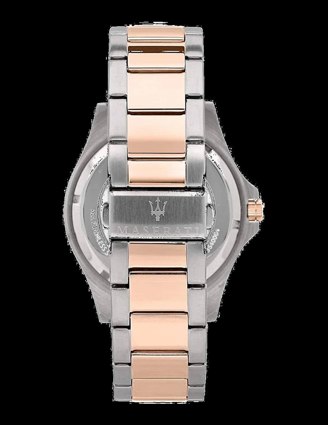 Profil de la montre Maserati R8853140003, boîtier argent