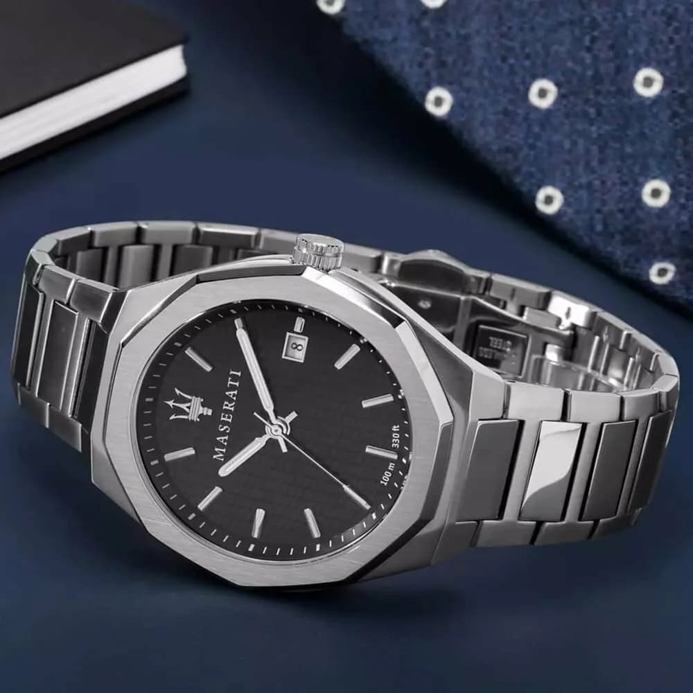 Bracelet acier de la montre Maserati R8853142003