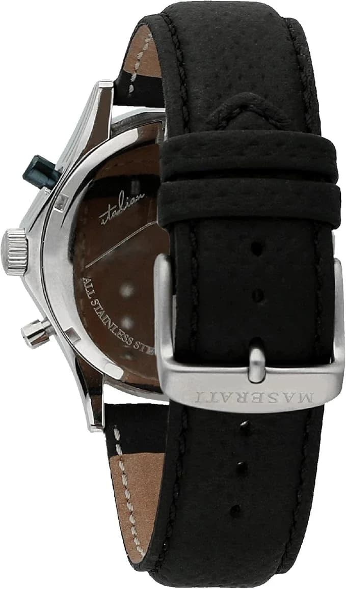 Profil de la montre Maserati R8871627005, boîtier argent