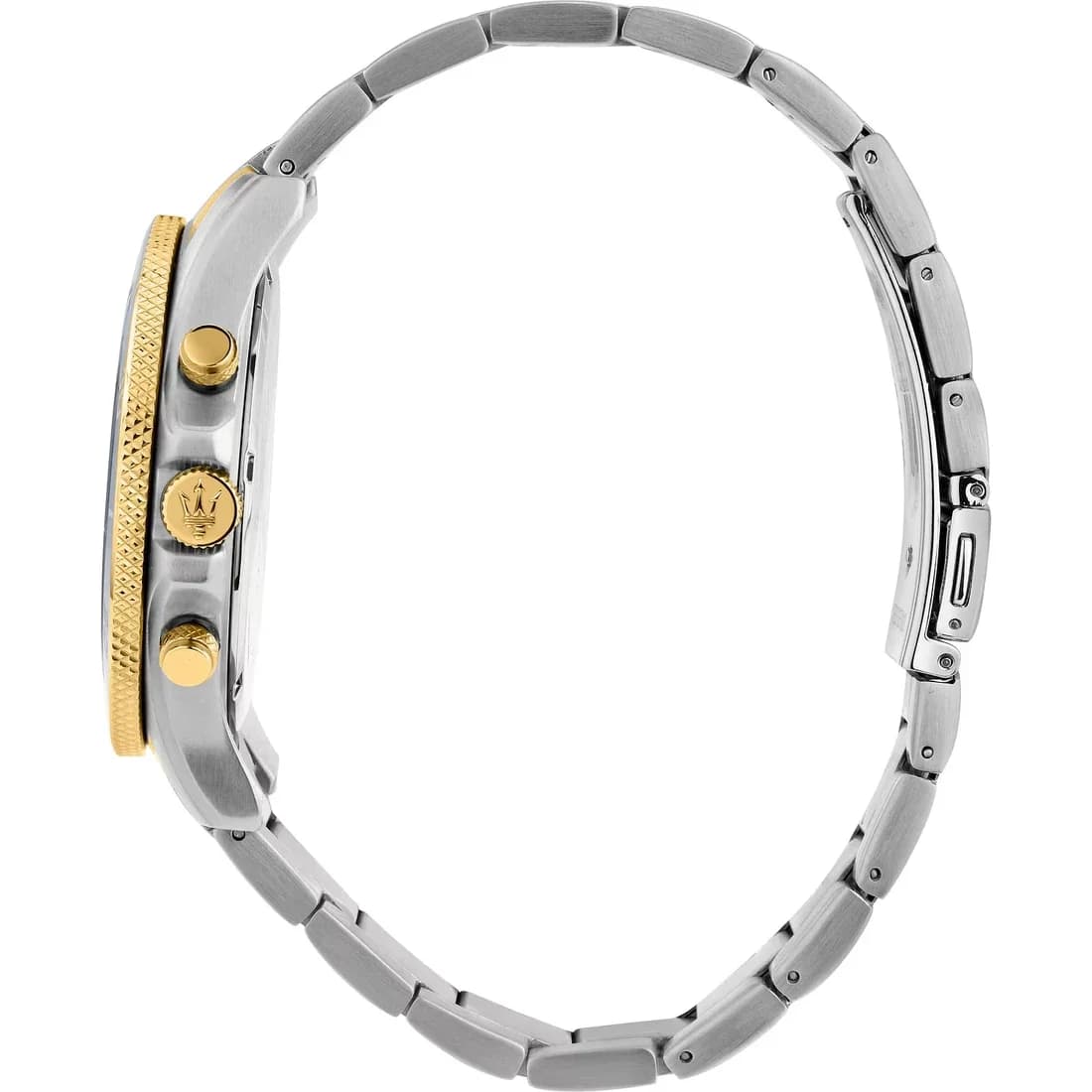 Cadran bleu de la montre Maserati R8873600006 en détail