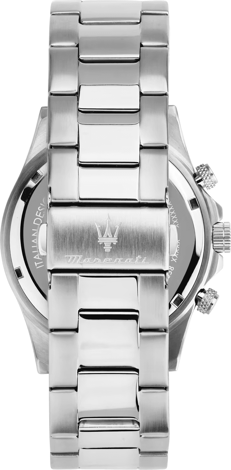 Montre Maserati R8873600008 Acier Argenté et Cadran Noir Multifonctions vue 4