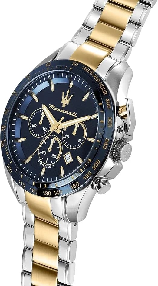 Profil de la montre Maserati R8873612046, boîtier or