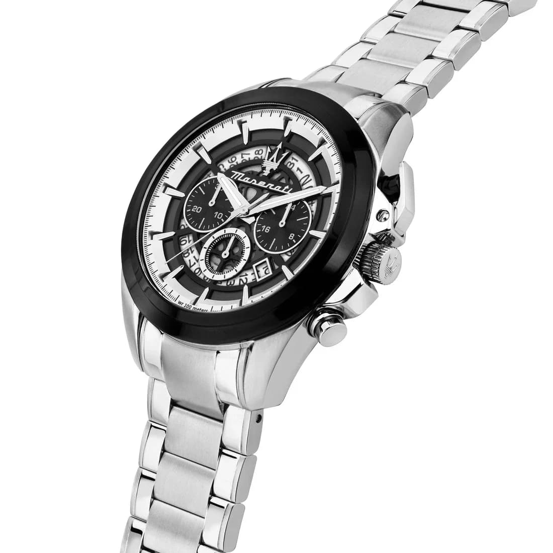 Profil de la montre Maserati R8873612059, boîtier argent