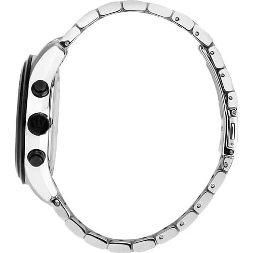 Cadran noir de la montre Maserati R8873612062 en détail
